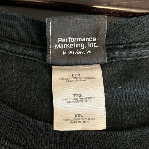 Harley Davidson Police vintage long sleeve graphic shirt,black,100%Cotton sz XXL - Picture 11 of 14